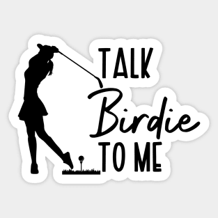 Golfing Sticker